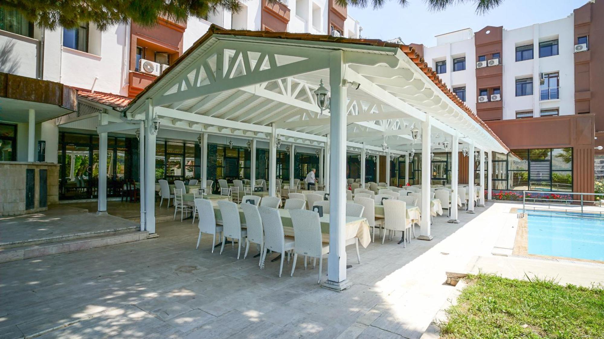 Ephesus Hitit Hotel Restaurant Selçuk Esterno foto